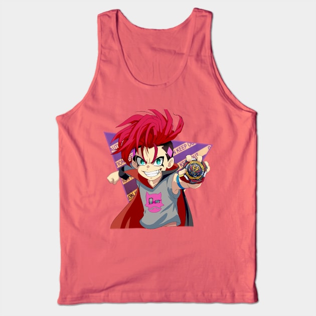 Bell Daikokuten - Beyblade Burst Dynamite Battle Tank Top by Kaw_Dev